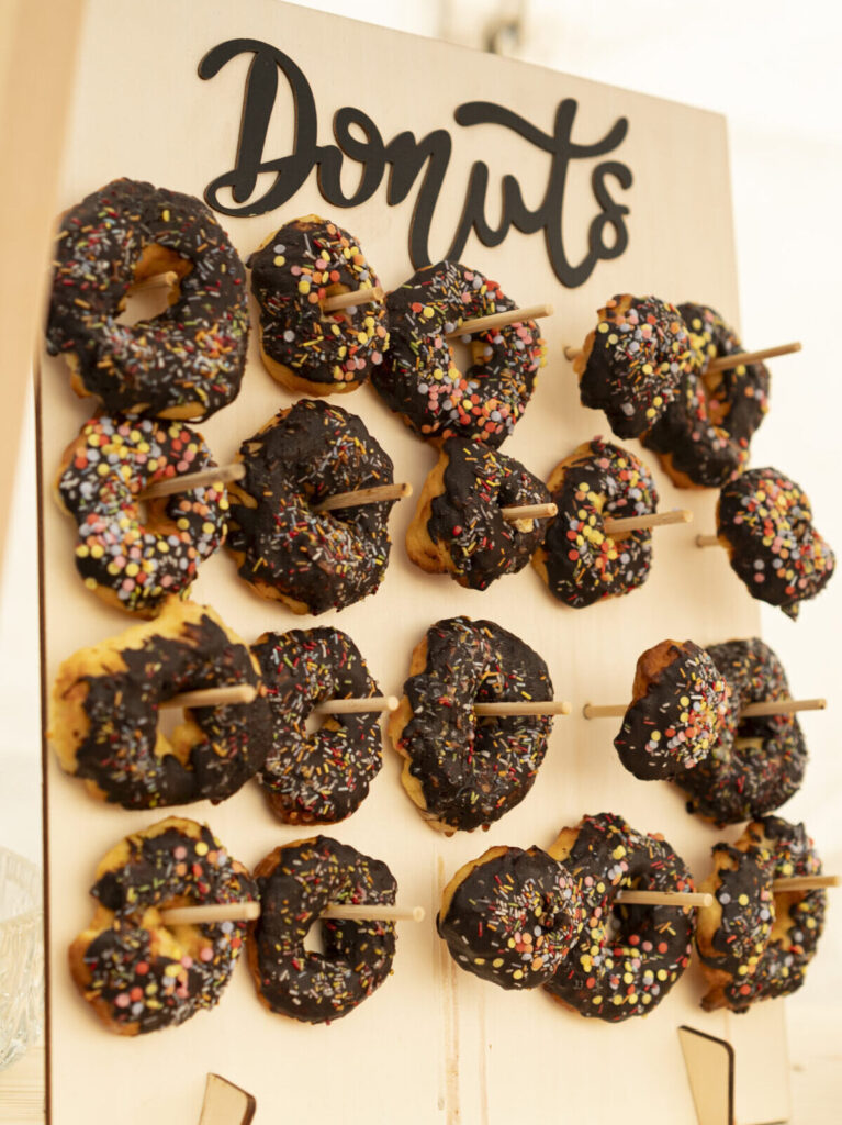 Donutwall zur Candybar